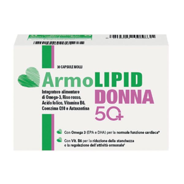 ARMOLIPID DONNA 50+ 30 CAPSULE MOLLI