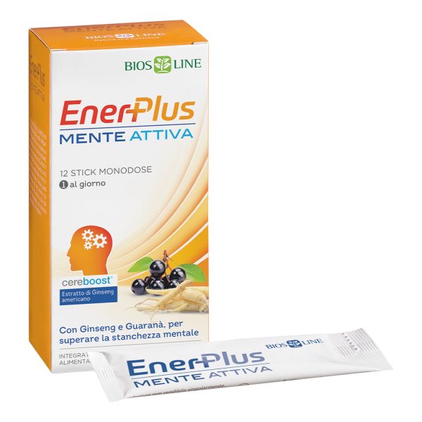 ENERPLUS MENTE ATTIVA 12 STICK PACK DA 12 ML