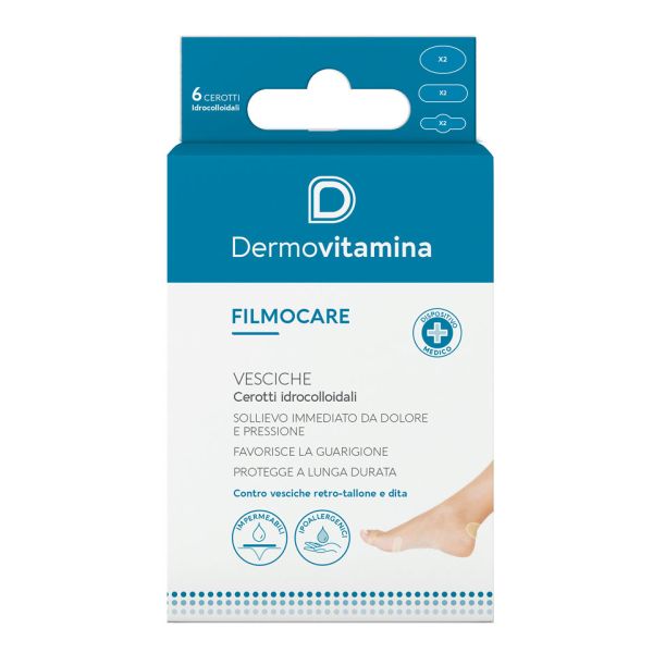 DERMOVITAMINA FILMOCARE CEROTTO VESCICHE 6 PEZZI