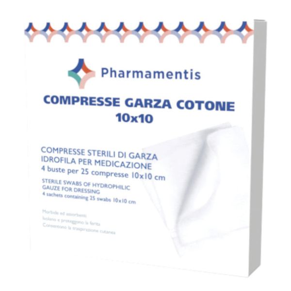 PHARMAMENTIS GARZA COTONE 10X10