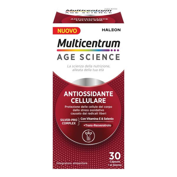 MULTICENTRUM AGE ANTIOSSIDANTE CELLULARE 30 CAPSULE