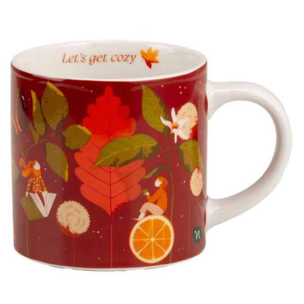 NEAVITA MUG WARMY TEA TAZZA ROSSA 400 ML
