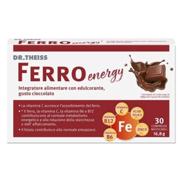 THEISS FERRO ENERGY CIOCCOLATO 30 COMPRESSE