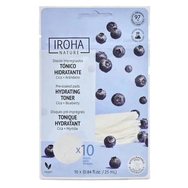IROHA TONER PADS CICA 10 DISCHETTI