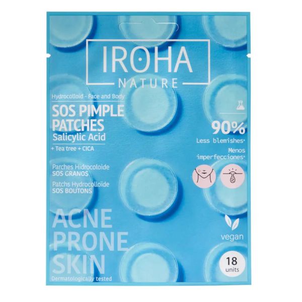 IROHA ACNE PRONE SOS PIMPLE PACHT 18 PEZZI