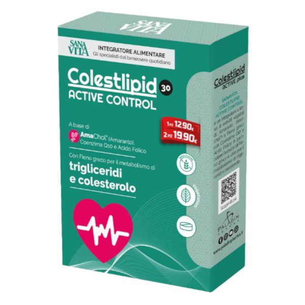 SANAVITA COLESTLIPID ACTIVE CONTROL 30 COMPRESSE