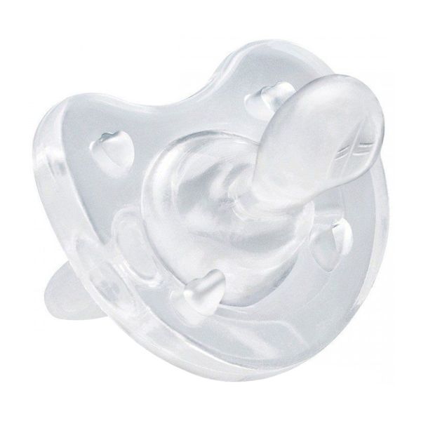 CHICCO GOMMOTTO IN SILICONE NEUTRO 0-6 MESI 1 PEZZO
