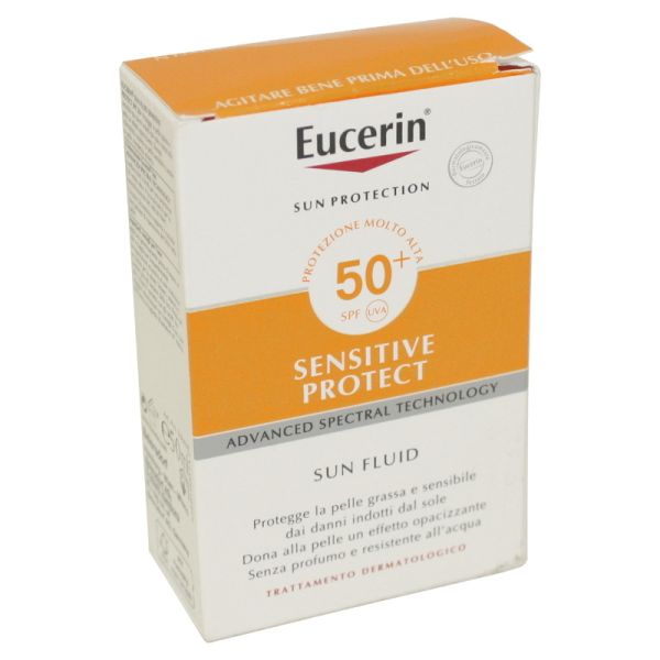 EUCERIN SUN FLUID OPACIZZANTE VISO FP50+ 50 ML