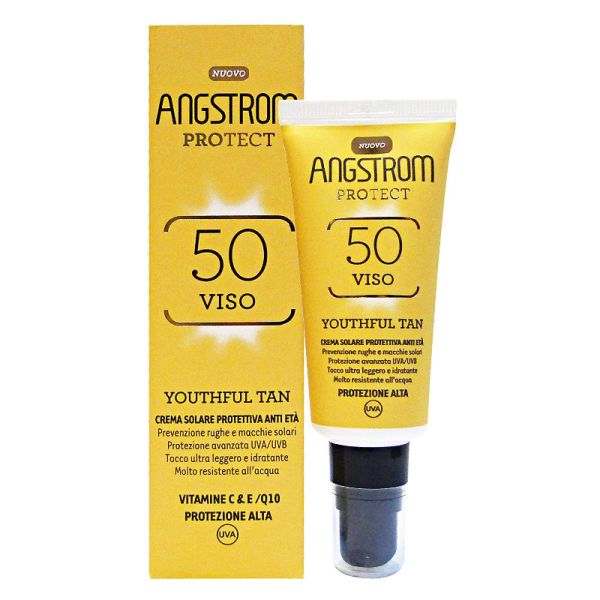 ANGSTROM YOUTHFUL TAN CREMA SOLARE ANTI-AGE SPF50+