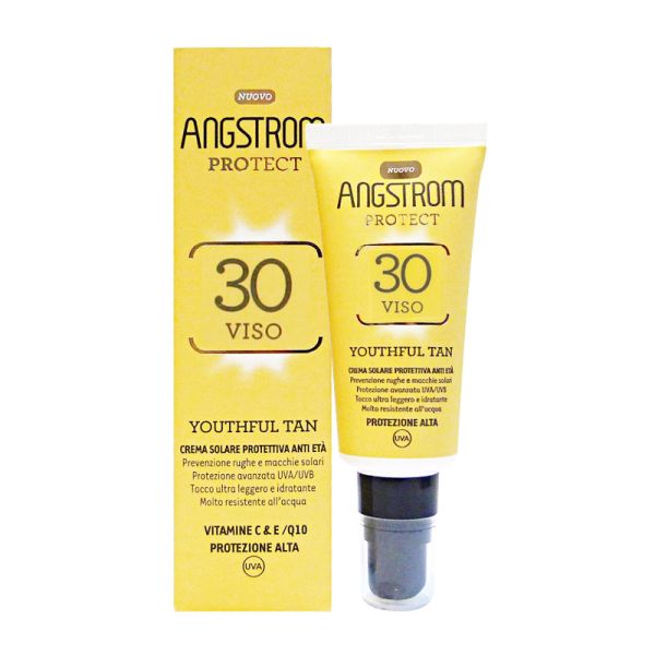 ANGSTROM YOUTHFUL TAN CREMA SOLARE ANTI-AGE SPF30