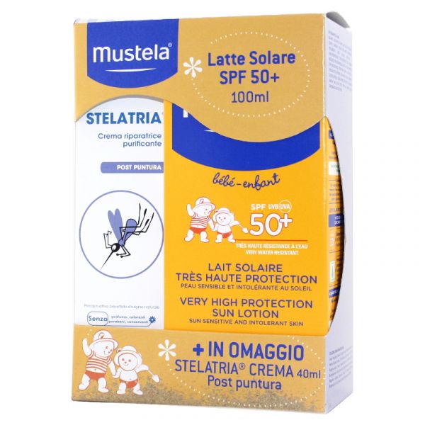 MUSTELA BIPACK LATTE SOLARE ml.100+ CR.S