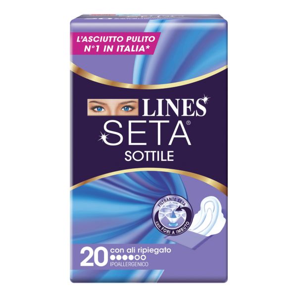 LINES SETA SOTTILE CON ALI X 20 PEZZI