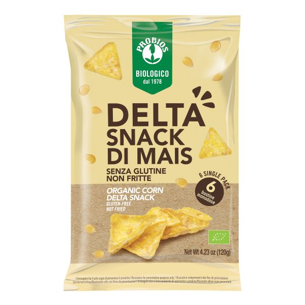HAPPY POP DELTA SNACK MAIS 120 G SENZA LIEVITO