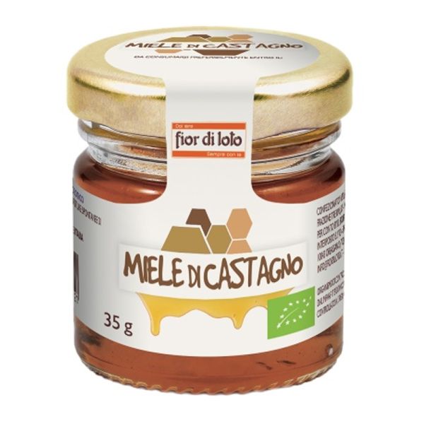 FIOR DI LOTO MINI MIELE DI CASTAGNO BIO 35 G