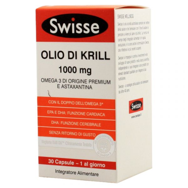 SWISSE OLIO KRILL 30 CPS