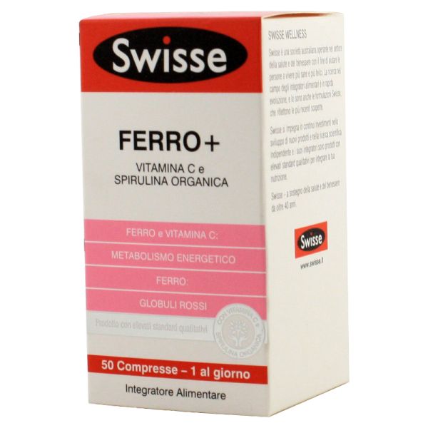 SWISSE FERRO+ 50CPR