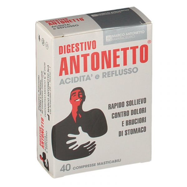 DIGESTIVO ANTONETTO ANTIACIDITA' E REFLIUSSO 40CPR