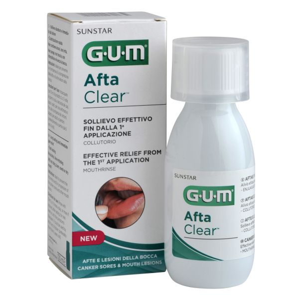 GUM AFTACLEAR RINSE 120 ML