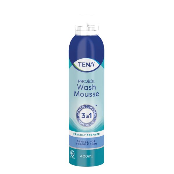 TENA WASH MOUSSE DETERGENTE 400 ML