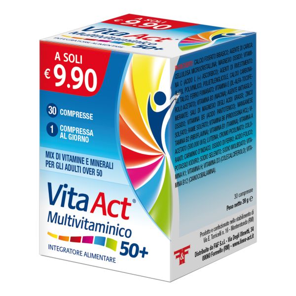 VITA ACT 50+ MULTIVITAMINICO 30 COMPRESSE