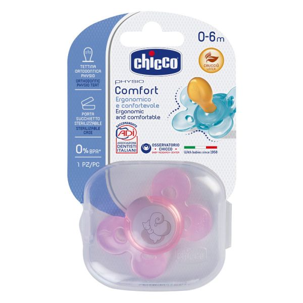 CHICCO SUCCHIETTO COMFORT GIRL IN SILICO