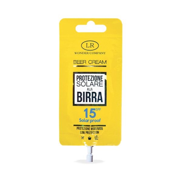 BEER CREAM PROTEZIONE SOLARE ALLA BIRRA SPF15 15ML