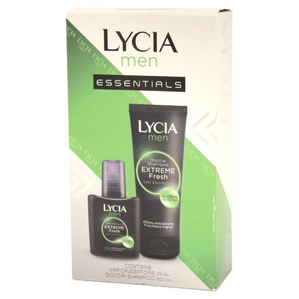 LYCIA COFANETTO MEN VAPORIZZATORE + DOCCIA SHAMPOO