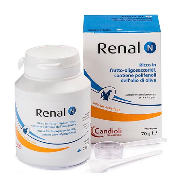 RENAL N MANGIME COMPLEMENTARE PER CANI E GATTI BARATTOLO 70 G