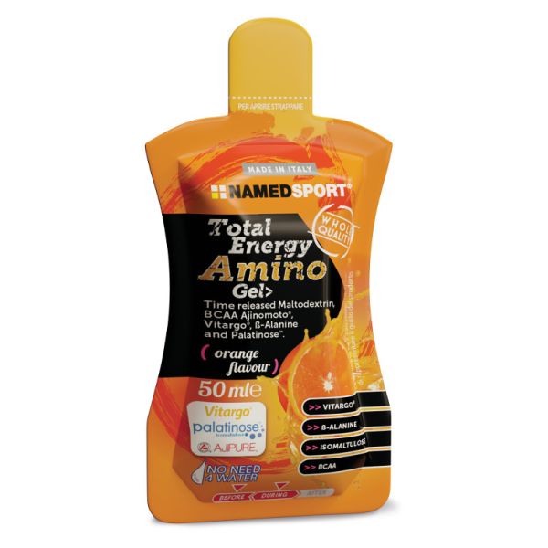 NAMED TOTAL ENERGY AMINO GEL GUSTO ORANGE 50 ML