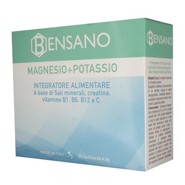 BENSANO MAGNESIO + POTASSIO 20 BUSTINE
