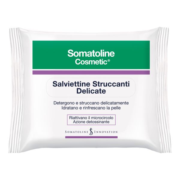 SOMATOLINE COSMETIC SALVIETTINE STRUCCANTI 20 PEZZI