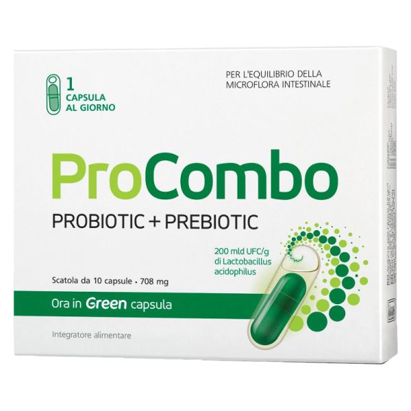 PROCOMBO PROBIOTTIC+PREBIOTIC 10CPS