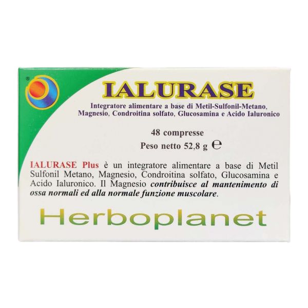 IALURASE PLUS 48 COMPRESSE HERBOPLANET