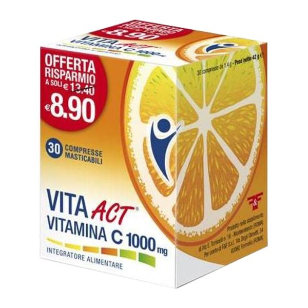 VITA ACT VITAMINA C 1000 MG 30 COMPRESSE