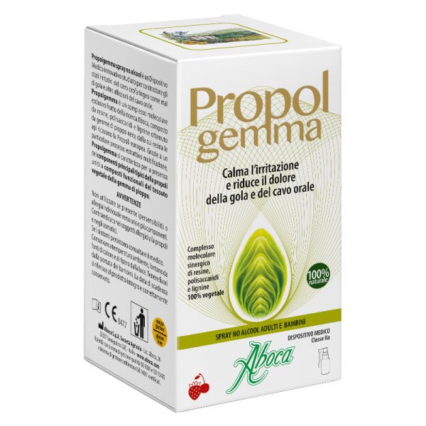 PROPOLGEMMA SPRAY NO ALCOOL BAMBINI E ADULTI 30 ML