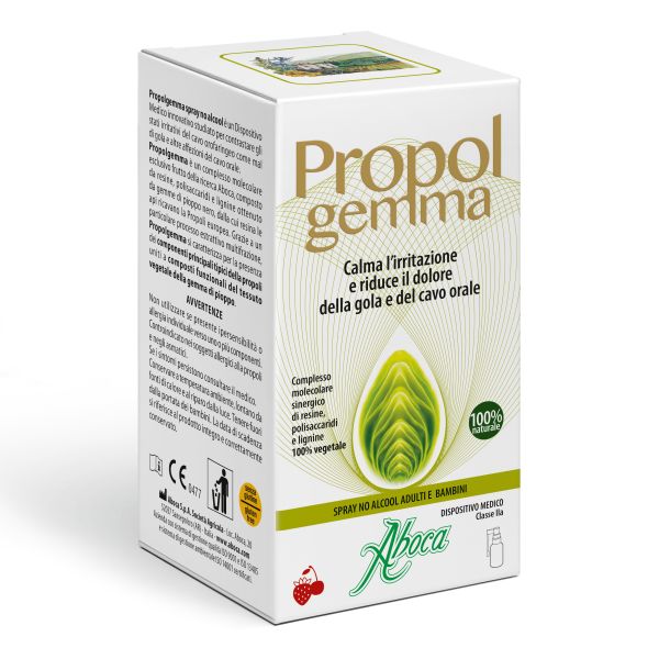 PROPOLGEMMA SPRAY NO ALCOOL BAMBINI E AD