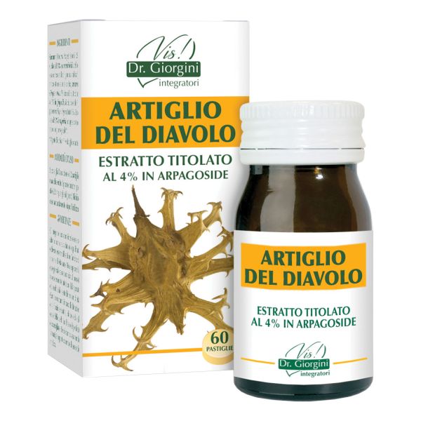 ARTIGLIO DEL DIAVOLO ESTRATTO TITOLATO 60 PASTIGLIE