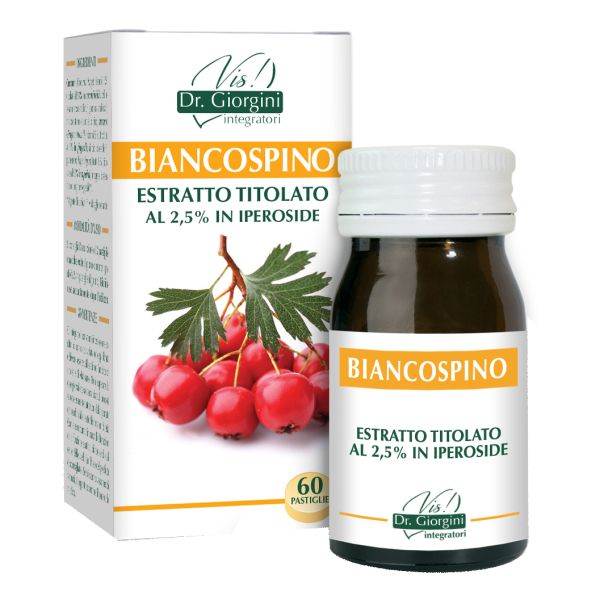 BIANCOSPINO ESTRATTO TITOLATO AL 40% IN FLAVONOIDI 60 PASTIGLIE