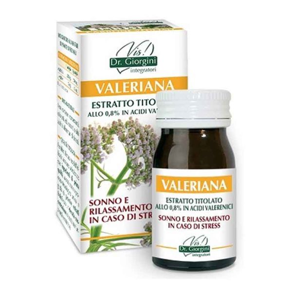 VALERIANA ESTRATTO TITOLATO 0,8%  ACIDI VALERENICI 60 PASTIGLIE