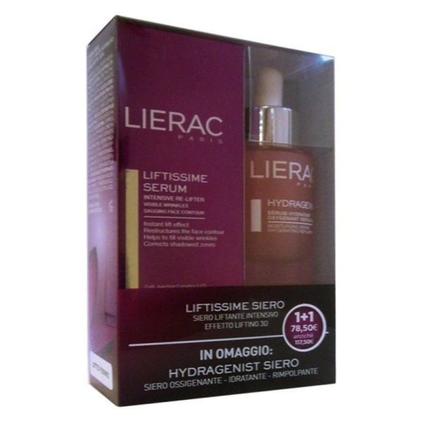 LIERAC LIFTISIME SIERO + HYDRAGENIST