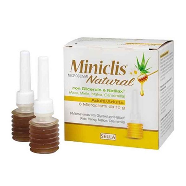 MINICLIS NATURAL 6 MICROCLISMI 10G