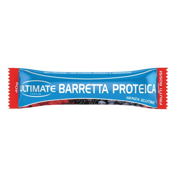 ULTIMATE ITALIA BARRETTA PROTEICA FRUTTI ROSSI 40 G