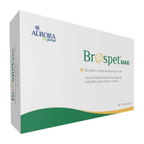 BROSPET MAXI 40 COMPRESSE INTEGRATORE CANE E GATTO