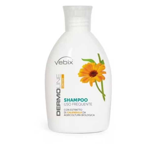 VEBIX DERMOLINE CALENDULA SHAMPOO USO FREQUENTE 500 ML