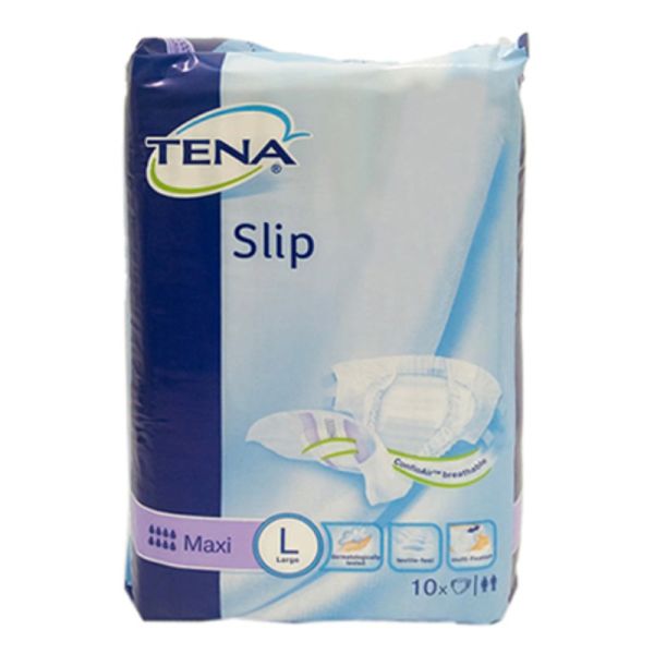 TENA SLIP MAXI PANNOLONI L 10 PEZZI