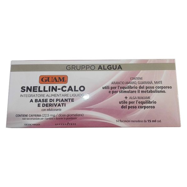 GUAM SNELLIN-CALO INTEGRATORE DIMAGRANTE 14 FL