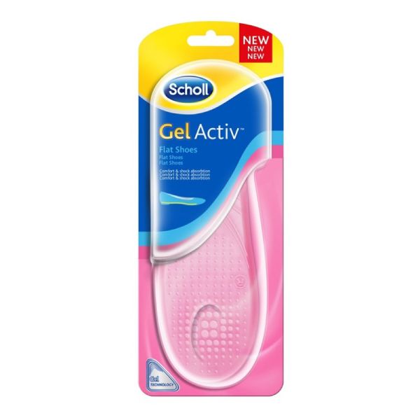 SCHOLL GEL ACTIV SOLETTA CON PLANTARE SCARPE BASSE