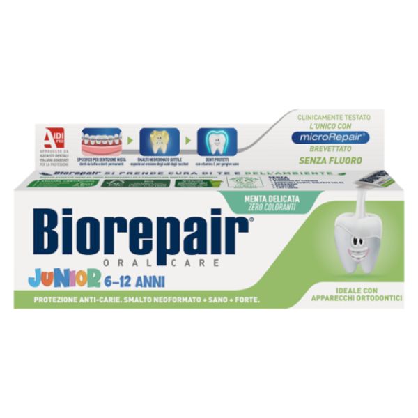 BIOREPAIR JUNIOR 6-12 ANNI PROTEZIONE ANTI CARIE 75 ML