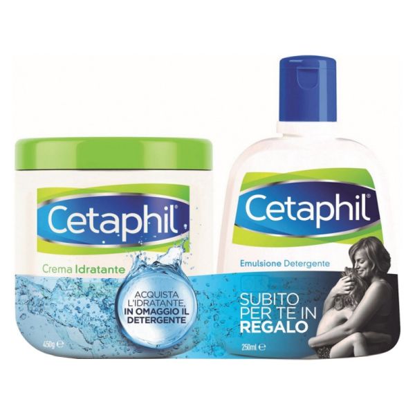 CETAPHIL BUNDLE IDRATANTE 450 G + DETERGENTE 250 ML