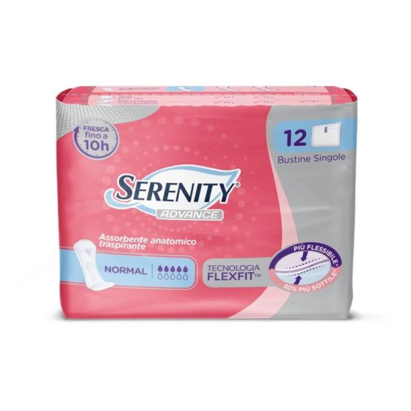 SERENITY ADVANCE ASSORBENZA NORMAL 12 PEZZI